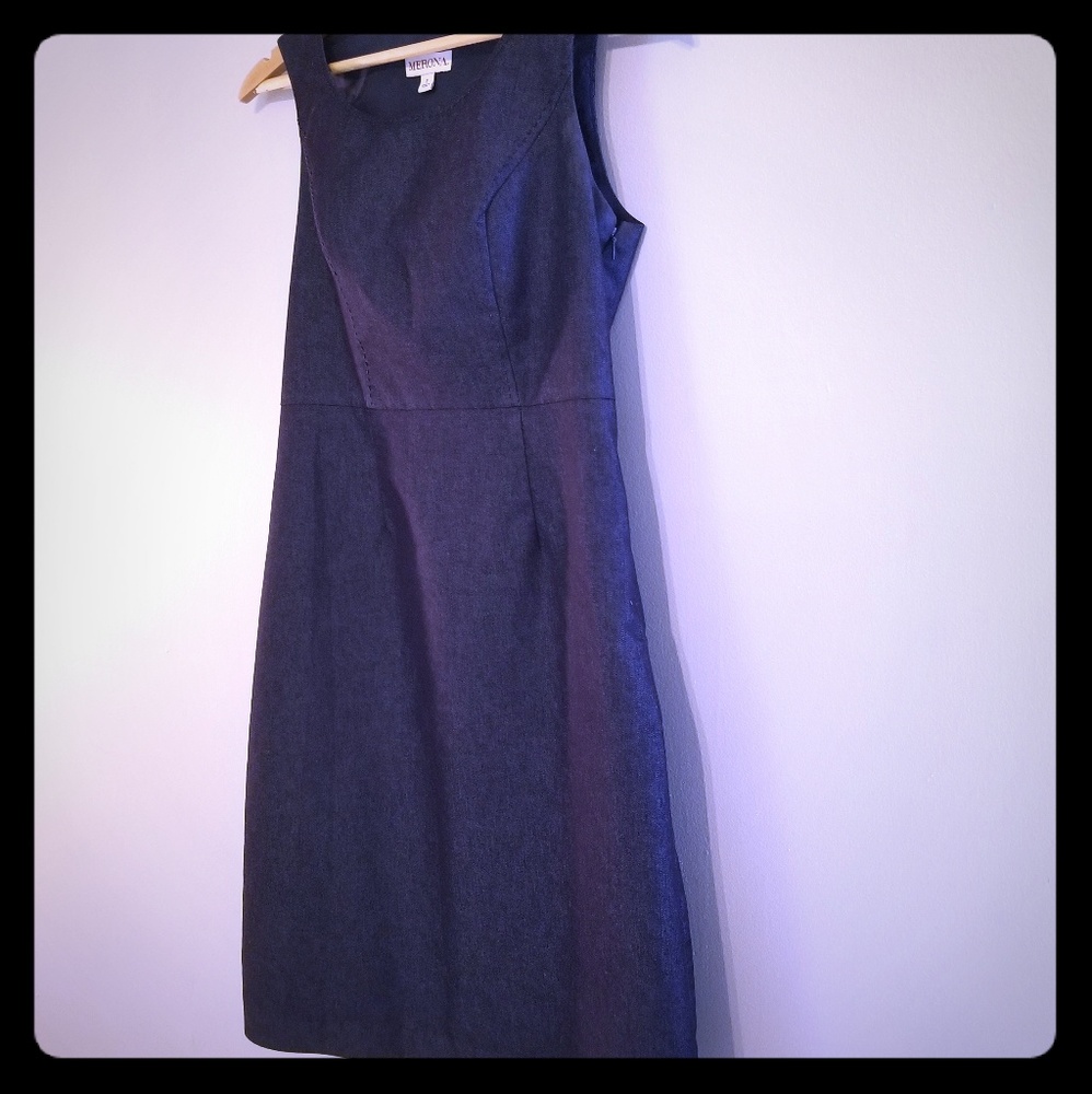 Marina cotton structured dress